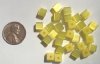 30 6mm Yellow Fiber Optic Cubes